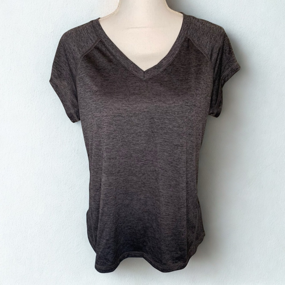 Ideology Athletic Workout Top Women Size Large Charcoal
